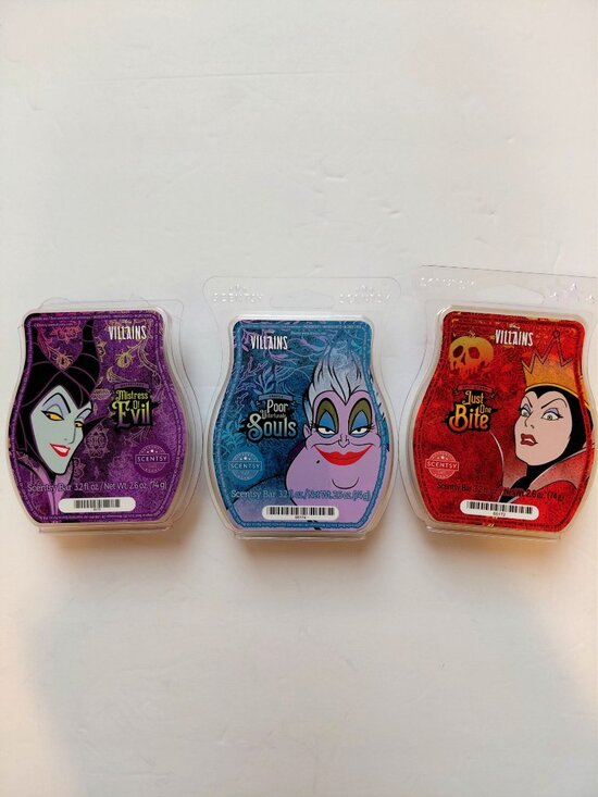 Scentsy Other - Scentsy 3 pack Villains wax